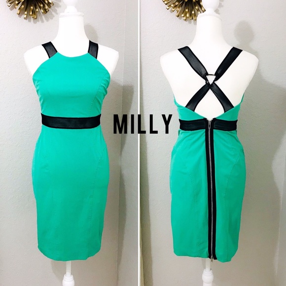 milly green dress